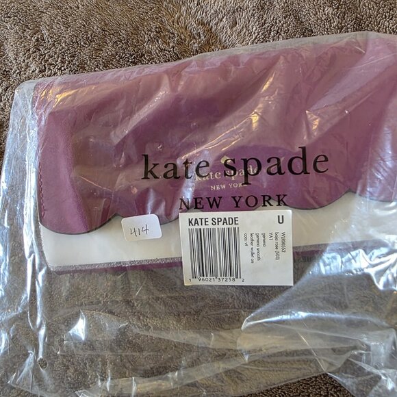 NWT Kate Spade New York Smooth Leather Gemma Crossbody / Wallet in Deep Hibiscus - Picture 5 of 16